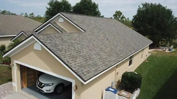 Architectural shingle roof installation by Southwest Florida roofing contractor
