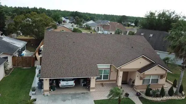 Residential roof replacement completed by ICAN Roofing & Restoration